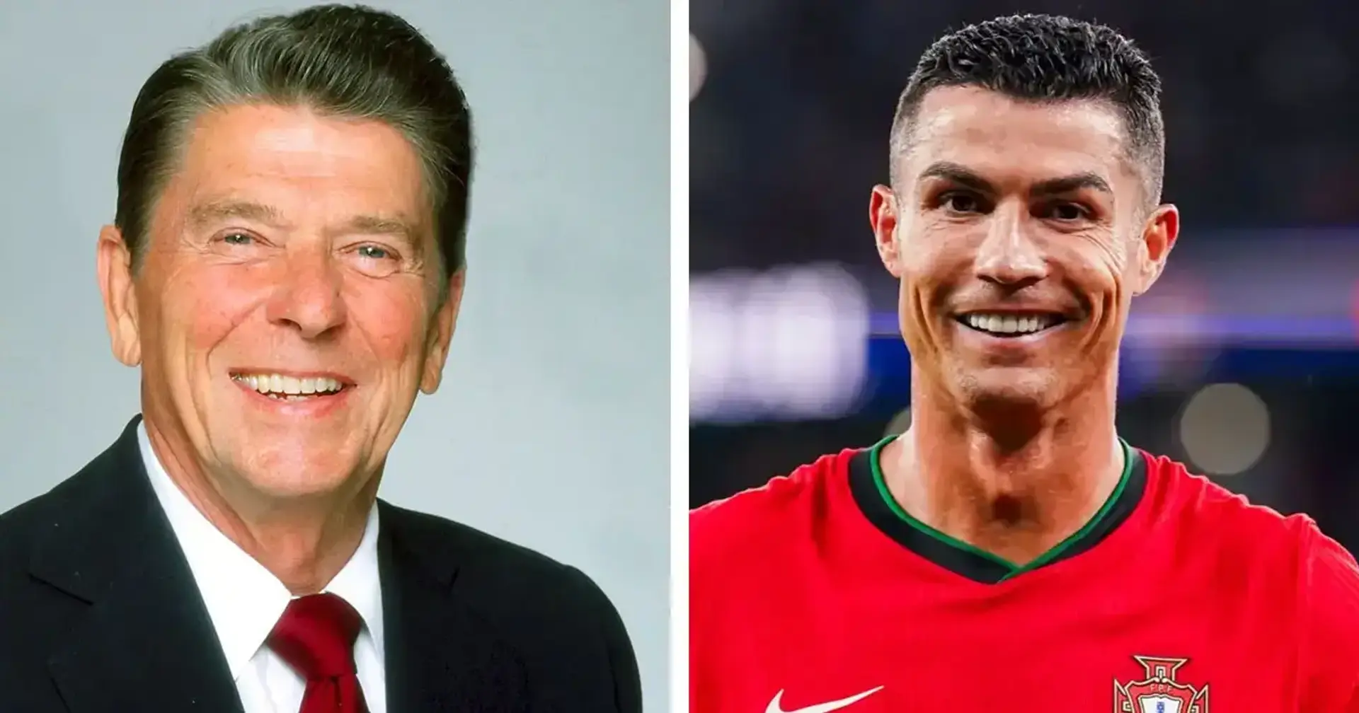 Cristiano Ronaldo recibió su nombre por la admiración de sus padres hacia Ronald Reagan