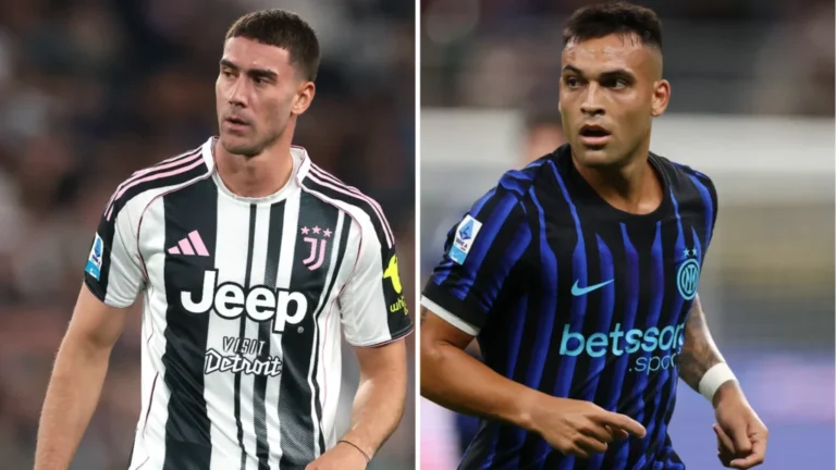 El Derby d'Italia entre Juventus e Inter Milan