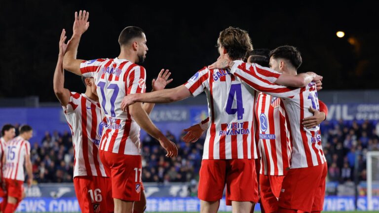 Atlético de Madrid vence al Getafe con un autogol agónico y alcanza los 28 puntos en LaLiga