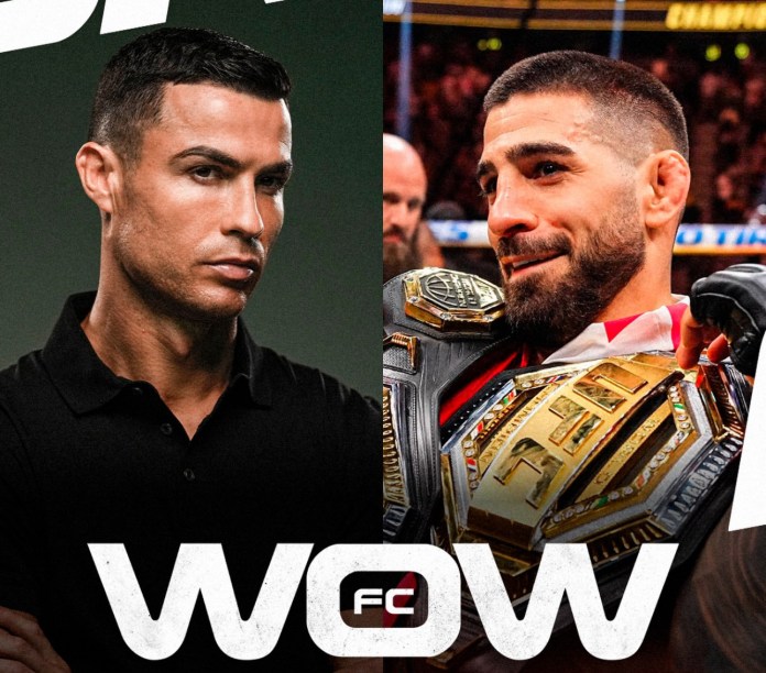 Cristiano Ronaldo se convierte en accionista de WOW FC, incursionando en el sector empresarial de las artes marciales mixtas (MMA)
