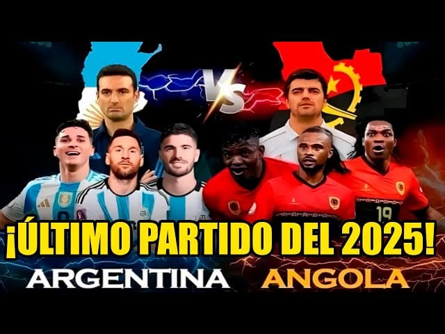 Argentina vs Angola EN VIVO: dónde ver