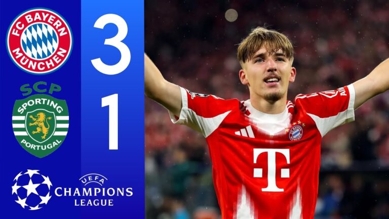 Bayern Múnich Vence a Sporting de Lisboa y Lidera su Grupo de la Champions League
