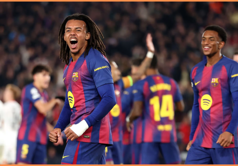 Jules Koundé Anota Dos Goles en la Victoria del Barcelona ante Eintracht Frankfurt