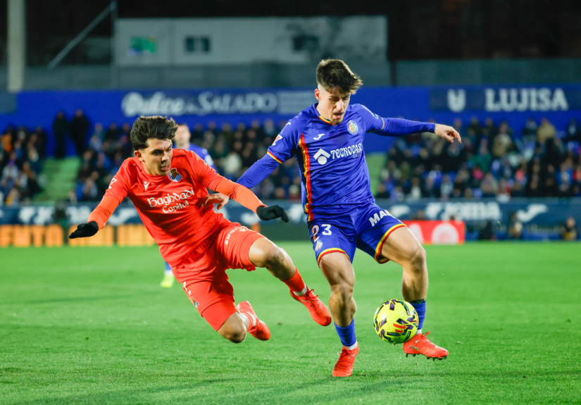 Victoria de la Real Sociedad ante el Getafe en los Instantes Finales del Encuentro